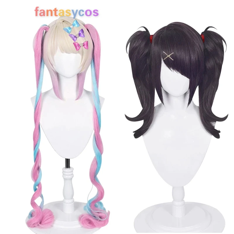 Hololive NEEDY GIRL OVERDOSE KAngel Cosplay Wig 120cm Long Women Wigs Angel-chan Hair Heat Resistant Synthetic Hair + Wig Cap
Hololive NEEDY GIRL OVERDOSE KAngel Cosplay Wig 120cm Long Women Wigs Angel-chan Hair Heat Resistant Synthetic Hair + Wig Cap