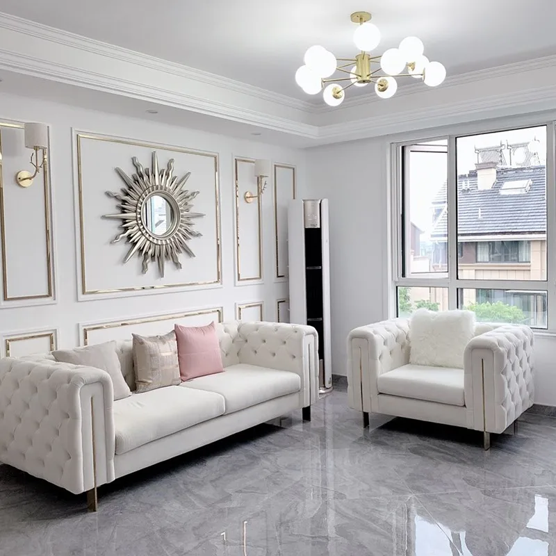 Light Luxury Small Apartment Fabric Sofa Simple Designer Model Room Pull Buckle Internet Hot Living Room Furniture
Light Luxury Small Apartment Fabric Sofa Simple Designer Model Room Pull Buckle Internet Hot Living Room Furniture