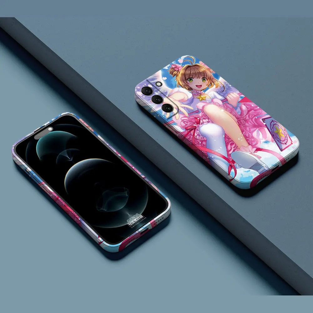 Anime Cardcaptor Sakura Case For Samsung S23 S22 S21 S20 Ultra Fe A73 A71 A53 A52 A51 A50 A30 A23 A13 5G Feilin Film Hard Cover
Anime Cardcaptor Sakura Case For Samsung S23 S22 S21 S20 Ultra Fe A73 A71 A53 A52 A51 A50 A30 A23 A13 5G Feilin Film Hard Cover