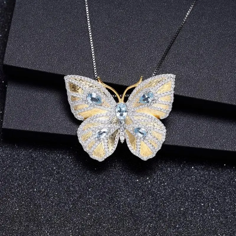 Fashion Women Butterfly Necklaces New Korean Fashion Ainty Blue Butterfly Pendant Pop Choker Chains Jewelryfor Women Wife Gift 
Fashion Women Butterfly Necklaces New Korean Fashion Ainty Blue Butterfly Pendant Pop Choker Chains Jewelryfor Women Wife Gift