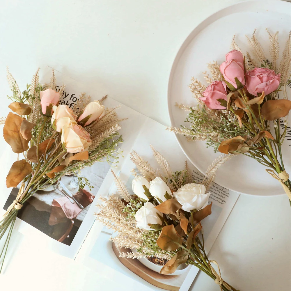 Decorations Fake Flower Roasted Rose Dried Flower Simulation Flower Home Decoration A Handful for Sale
Decorations Fake Flower Roasted Rose Dried Flower Simulation Flower Home Decoration A Handful for Sale