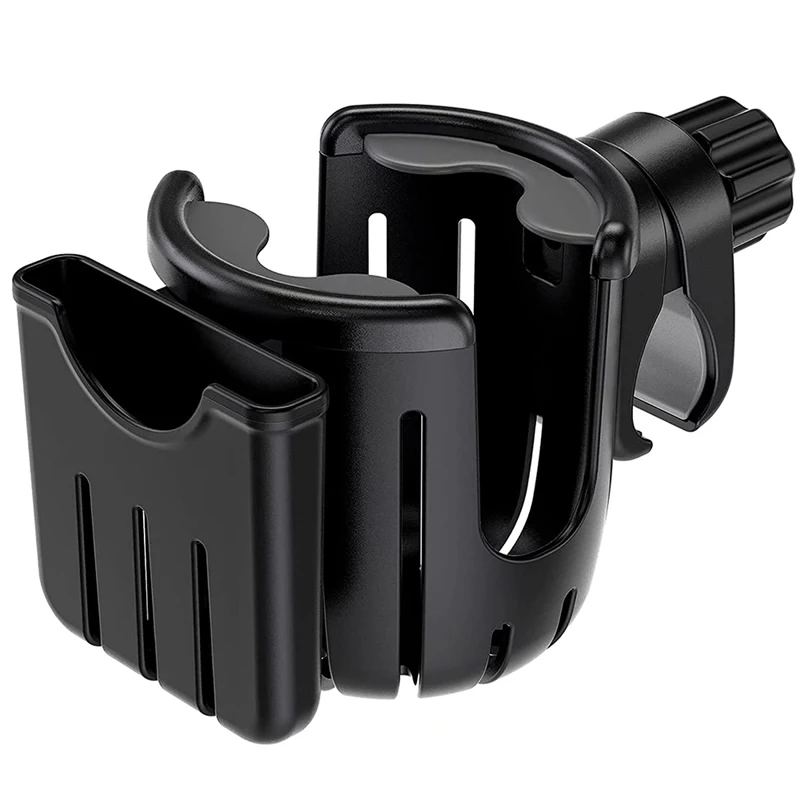 2 in 1 Stroller Cup Holder with Phone Holder Organizer, Universal Cup Holder, Bike Cup Holder with Large Caliber Deasign
2 in 1 Stroller Cup Holder with Phone Holder Organizer, Universal Cup Holder, Bike Cup Holder with Large Caliber Deasign