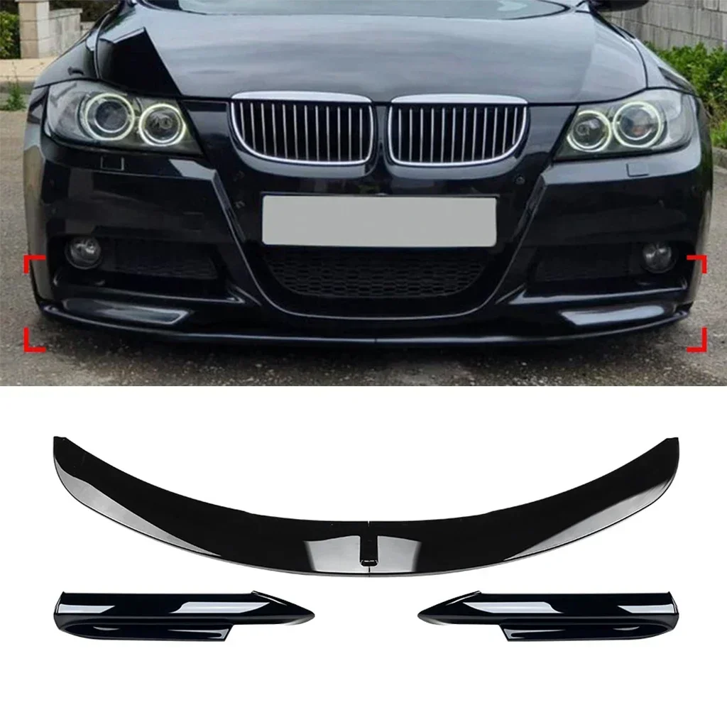 Новый! Спойлер на передний бампер для BMW 3 серии E90 E91 M-Tech 2005 2006 2007 2008 защита