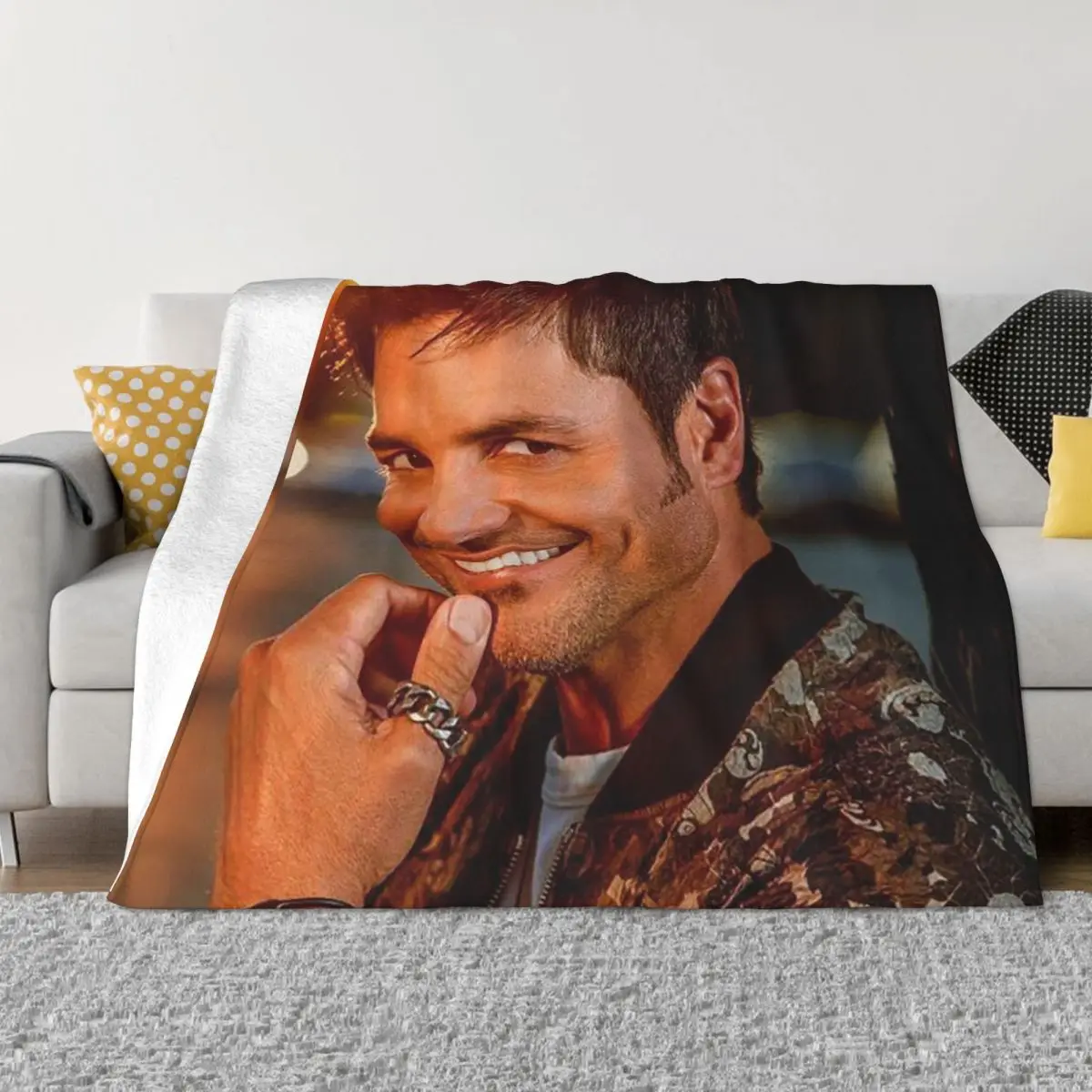Chayanne Actor Plaid Blankets Sofa Cover Flannel Print Singer Multifunction Soft Throw Blanket for Bed Outdoor Bedding Throws
Chayanne Actor Plaid Blankets Sofa Cover Flannel Print Singer Multifunction Soft Throw Blanket for Bed Outdoor Bedding Throws