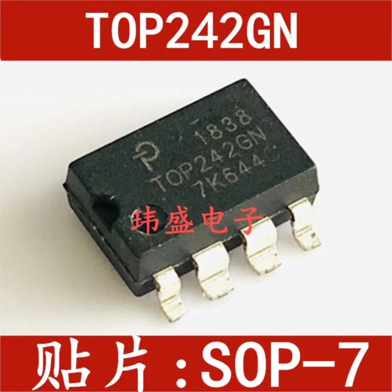 (5 шт.) TOP242GN TOP243GN TOP244GN TOP245GN TOP246GN SOP-7 новый оригинальный 
(5 шт.) TOP242GN TOP243GN TOP244GN TOP245GN TOP246GN SOP-7 новый оригинальный