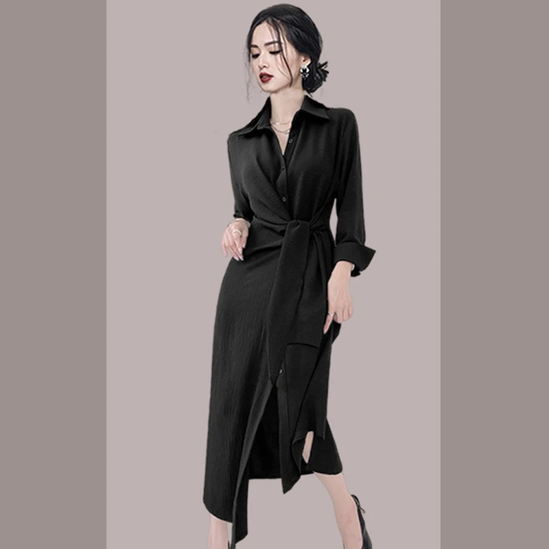 Solid Evening Dresses Women 2023 New Vintage Long Sleeve Slim Summer High Waist V-neck Sexy Dress Korean Clothing YCMYUNYAN
Solid Evening Dresses Women 2023 New Vintage Long Sleeve Slim Summer High Waist V-neck Sexy Dress Korean Clothing YCMYUNYAN