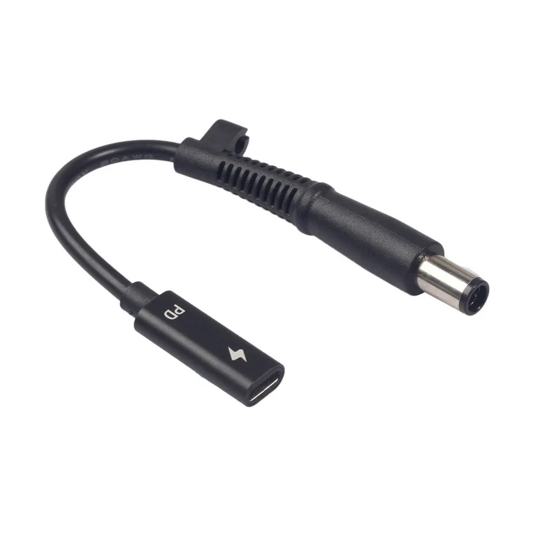 New Type C PD Power Adapter Converter DC Plug Connector Cable Cord 7.4x5.0 Mm Jack for HP Laptop Charger
New Type C PD Power Adapter Converter DC Plug Connector Cable Cord 7.4x5.0 Mm Jack for HP Laptop Charger