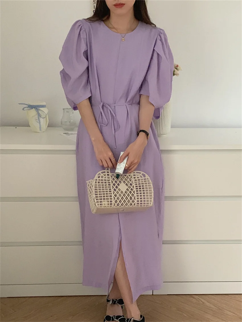Alien Kitty Minimalist Vintage Dress Split Summer Hot 2022 Women Lazy Style Loose Solid Half Sleeve Chic Casual Sweet Gentle OL
Alien Kitty Minimalist Vintage Dress Split Summer Hot 2022 Women Lazy Style Loose Solid Half Sleeve Chic Casual Sweet Gentle OL