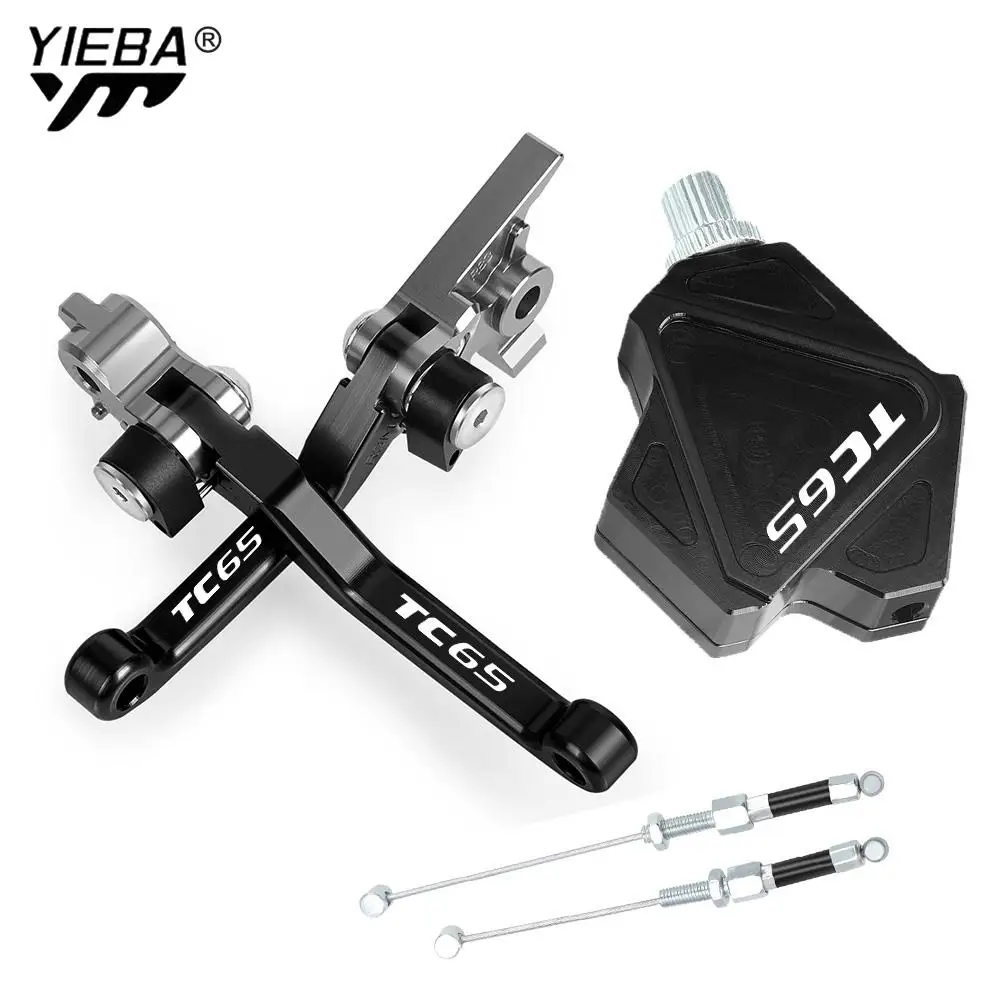 Dirt Bike CNC Brake Clutch Levers Stunt Clutch Pull Cable Lever Replacement Easy System FOR Husqvarna TC65 TC 65 T C65 2017 2018
Dirt Bike CNC Brake Clutch Levers Stunt Clutch Pull Cable Lever Replacement Easy System FOR Husqvarna TC65 TC 65 T C65 2017 2018