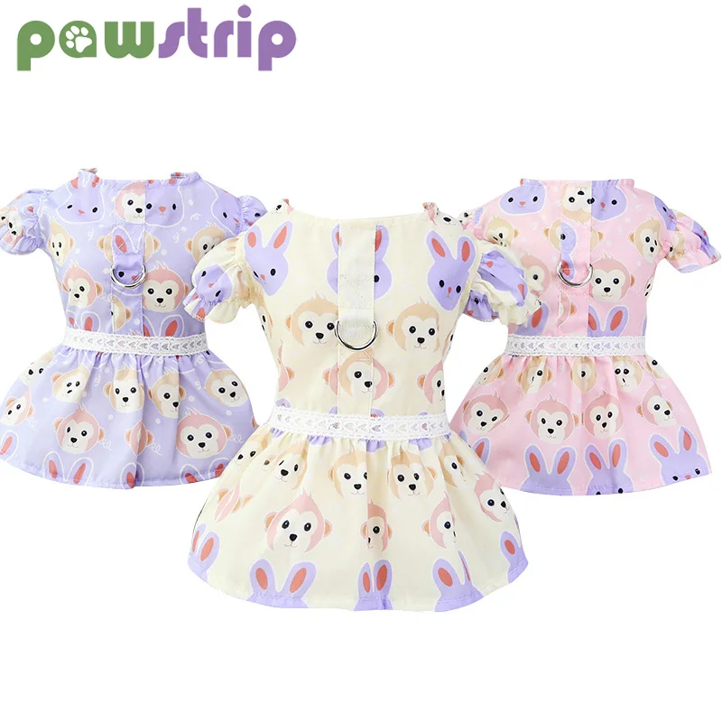 Lovely Print Dog Dress Elegant Pet Princess Dresses for Small Dogs Cats Cartoon Petal Skirt Chihuahua Puppy Clothes Pet Clothing
Lovely Print Dog Dress Elegant Pet Princess Dresses for Small Dogs Cats Cartoon Petal Skirt Chihuahua Puppy Clothes Pet Clothing