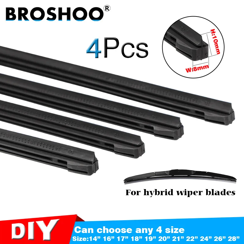 BROSHOO автомобильная вставка резиновая полоса щетка стеклоочистителя автомобиля (офференция) 8 мм 14 "16"17"18"19"20"21"22"24"26"28" 4 шт./лот автомобильные аксессуары
BROSHOO автомобильная вставка резиновая полоса щетка стеклоочистителя автомобиля (офференция) 8 мм 14 "16"17"18"19"20"21"22"24"26"28" 4 шт./лот автомобильные аксессуары