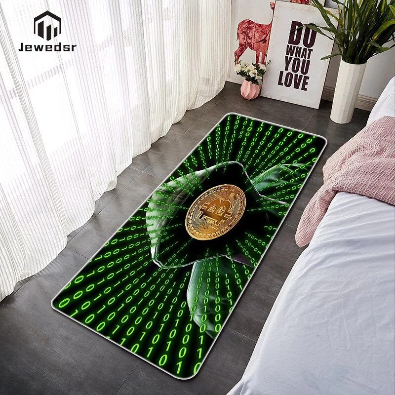 Bitcoin Funny Entrance Door Mats Welcome Home Non-slip and Washable Kitchen Mat Bathroom Living Room Rugs Bath Decoration Carpet
Bitcoin Funny Entrance Door Mats Welcome Home Non-slip and Washable Kitchen Mat Bathroom Living Room Rugs Bath Decoration Carpet