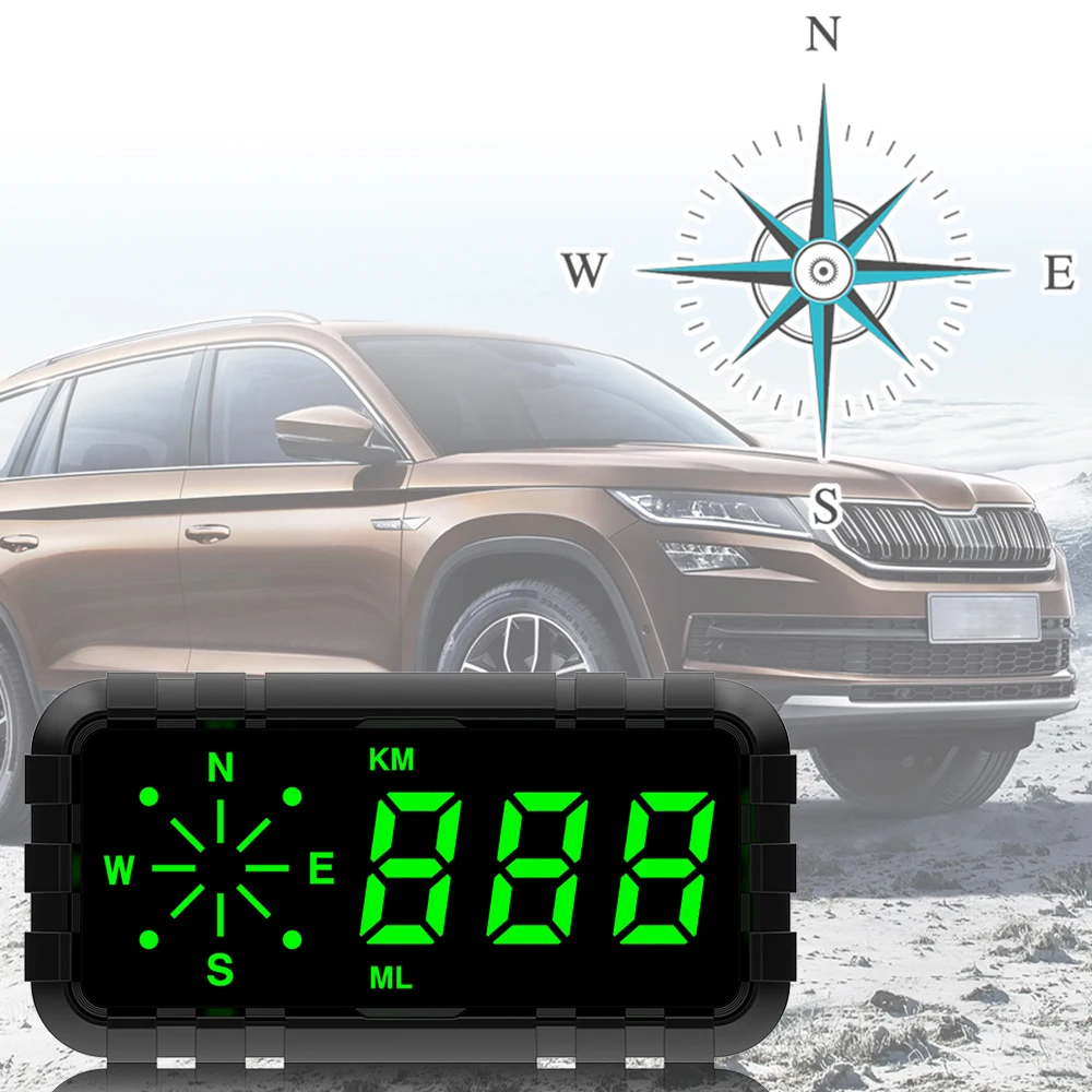 Компас GPS дисплей скорости Универсальный для всех транспортных средств цифровой сигнал скорости новейший C3010 скоростной одометр пробег HUD
Компас GPS дисплей скорости Универсальный для всех транспортных средств цифровой сигнал скорости новейший C3010 скоростной одометр пробег HUD