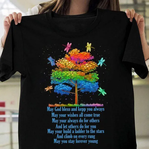 May God Bless And Keep You Always May Your Wishes All Come True, May Your Always Do For Others Unise T-shirt
May God Bless And Keep You Always May Your Wishes All Come True, May Your Always Do For Others Unise T-shirt