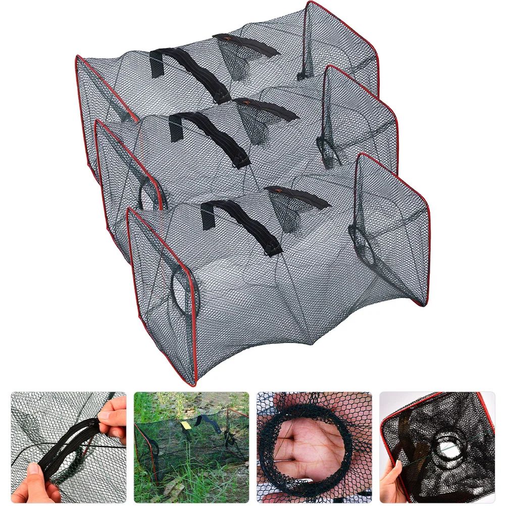 Net Traps Crab Collapsible Crawfish Cast Shrimp Lobster Nets Bait Crayfish Mesh Crabs Blue Nylon Baitfish Casting Shrimping
Net Traps Crab Collapsible Crawfish Cast Shrimp Lobster Nets Bait Crayfish Mesh Crabs Blue Nylon Baitfish Casting Shrimping