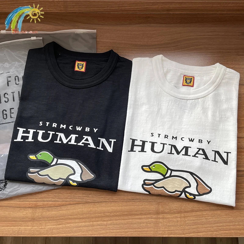 Human Made Short Sleeve Men Women 1:1 New Casual O-Neck Top Tees Flying Duck Print Pattern T-shirts
Human Made Short Sleeve Men Women 1:1 New Casual O-Neck Top Tees Flying Duck Print Pattern T-shirts