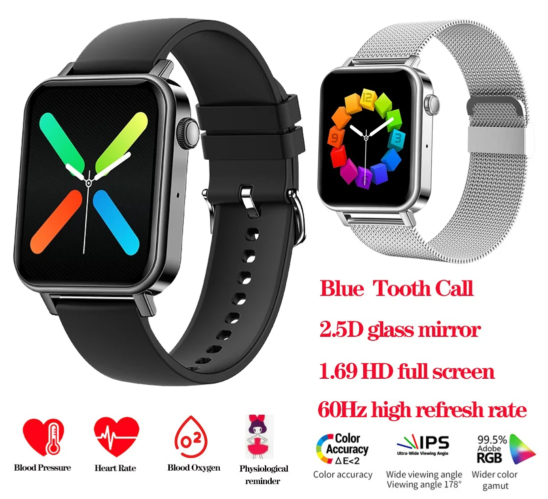 Blue Tooth Call Smart Watch Sport Sleep Fitness Tracker Waterproof Heart Rate Tracker Alarm Clock Women Men Smartwatch
Blue Tooth Call Smart Watch Sport Sleep Fitness Tracker Waterproof Heart Rate Tracker Alarm Clock Women Men Smartwatch