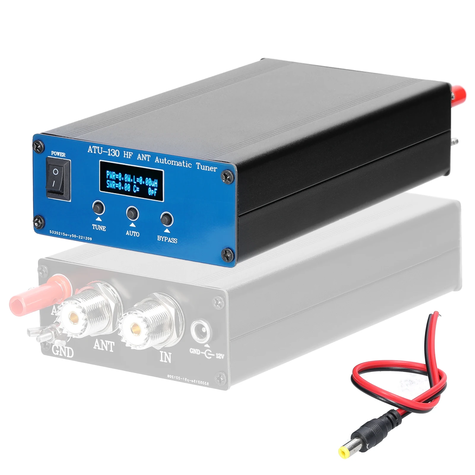 ATU-130 1,8-50 МГц 200 Вт миниатюрный коротковолновый автоматический антенный тюнер с OLED-дисплеем миниатюрный автоматический антенный тюнер (ветчина поставок)
ATU-130 1,8-50 МГц 200 Вт миниатюрный коротковолновый автоматический антенный тюнер с OLED-дисплеем миниатюрный автоматический антенный тюнер (ветчина поставок)