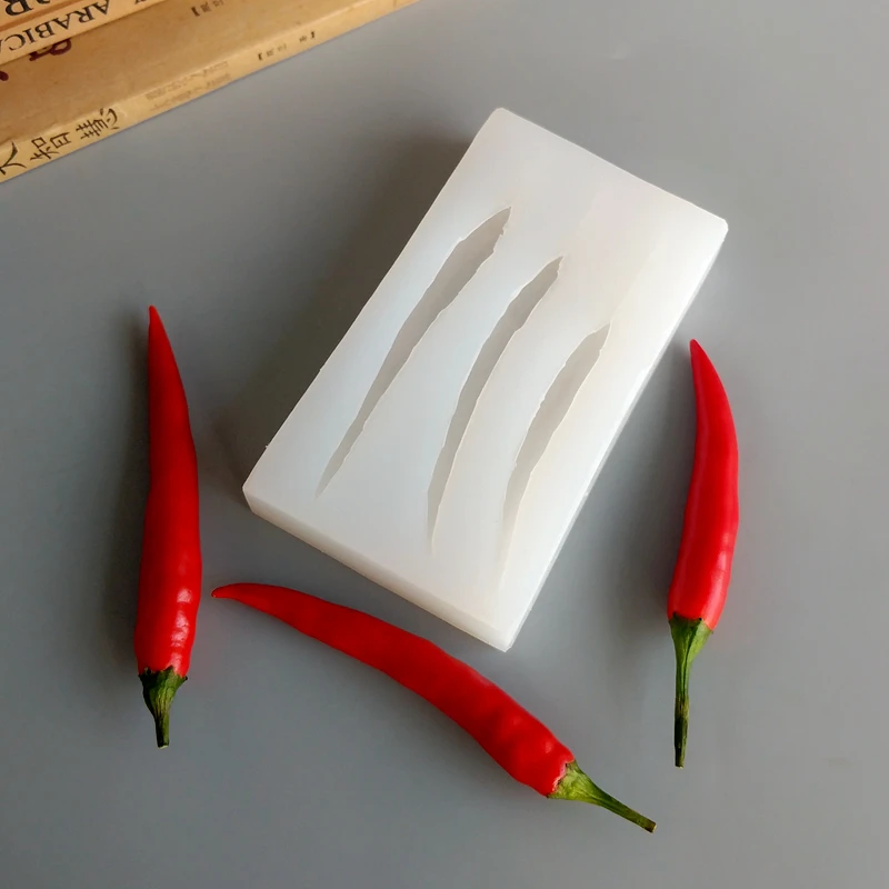 Chili 3D silicone mold chocolate fondant cake decoration e baking mousse Silicone Mold DIY Home Decoration Tools
Chili 3D silicone mold chocolate fondant cake decoration e baking mousse Silicone Mold DIY Home Decoration Tools