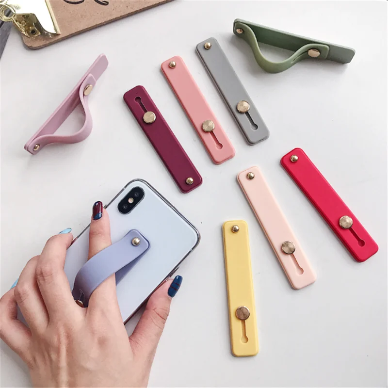 Wrist Band Hand Band Finger Grip Mobile Phone Holder Stand Push Pull Universal Car Phone Socket Holder For Iphone 11 Xiaomi
Wrist Band Hand Band Finger Grip Mobile Phone Holder Stand Push Pull Universal Car Phone Socket Holder For Iphone 11 Xiaomi
