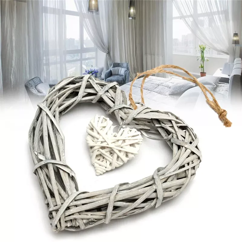 Hanging Heart In Grey White Wreath Color Rattan Sepak Takraw Wedding Supplies Home Party Decoration
Hanging Heart In Grey White Wreath Color Rattan Sepak Takraw Wedding Supplies Home Party Decoration