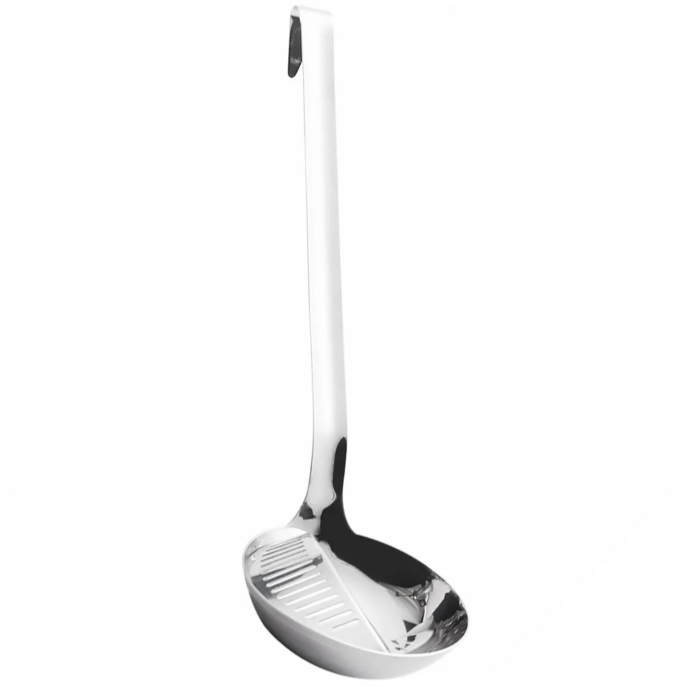 Spoon Ladle Strainer Soup Oil Hot Pot Colander Skimmer Slotted Separator Fat Stainless Steel Grease Handle Filtering Noodle
Spoon Ladle Strainer Soup Oil Hot Pot Colander Skimmer Slotted Separator Fat Stainless Steel Grease Handle Filtering Noodle