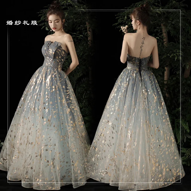 Evening Dress Female Elegant Dream 2023 New Temperament Bridesmaid Dress Evening Dress Party Dress Formal Dress
Evening Dress Female Elegant Dream 2023 New Temperament Bridesmaid Dress Evening Dress Party Dress Formal Dress