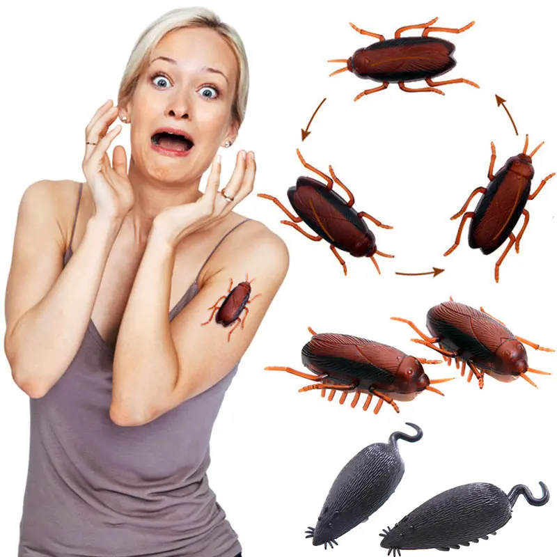 Electronic Trick-Playing Toy Simulation Insect Crawl Cockroaches/ Mouse Vibration Toys B99
Electronic Trick-Playing Toy Simulation Insect Crawl Cockroaches/ Mouse Vibration Toys B99