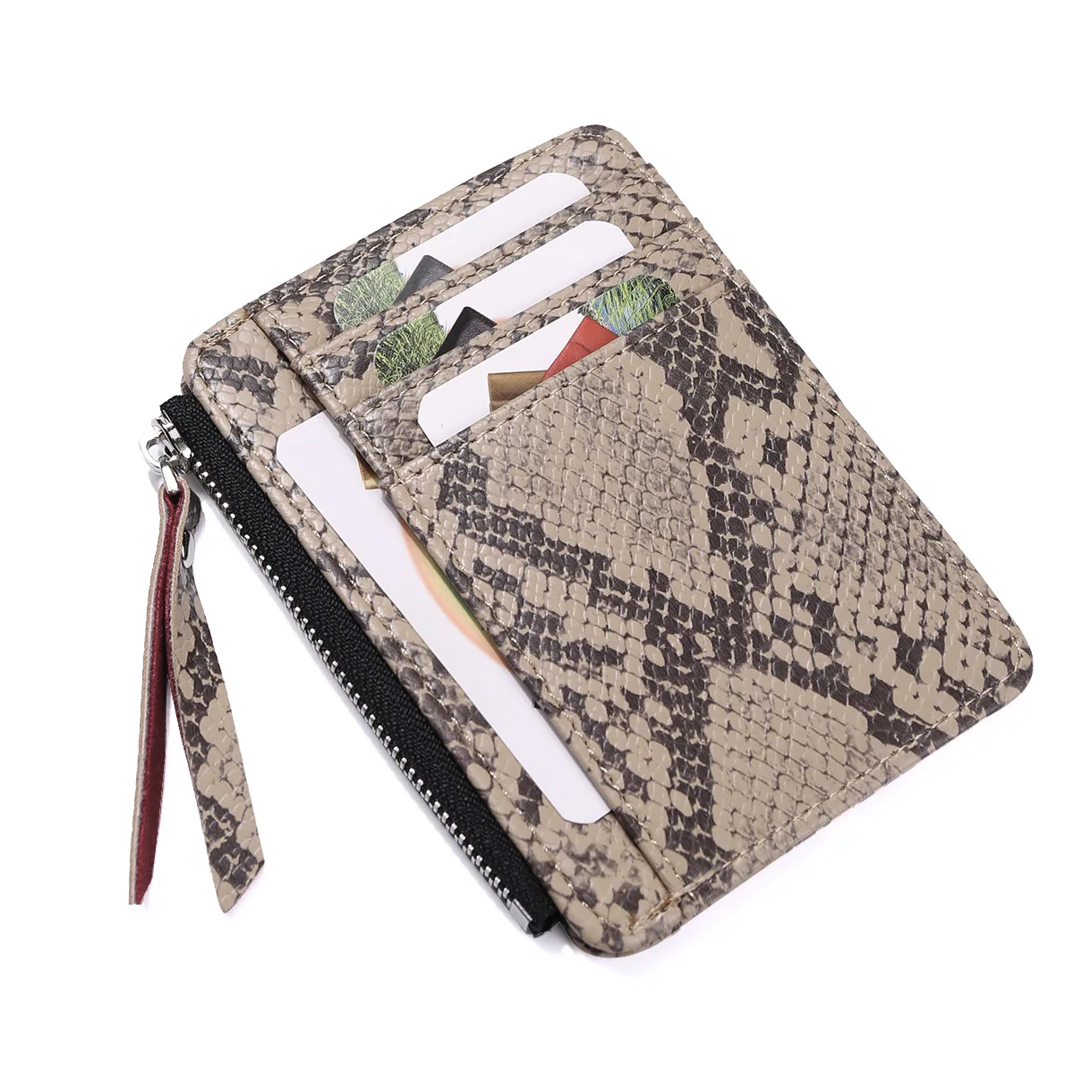 Women's Zipper Card Bag Snake Pattern Zero Wallet Fashion Simple Tassel Ultra-thin Small Wallet Wallet
Women's Zipper Card Bag Snake Pattern Zero Wallet Fashion Simple Tassel Ultra-thin Small Wallet Wallet