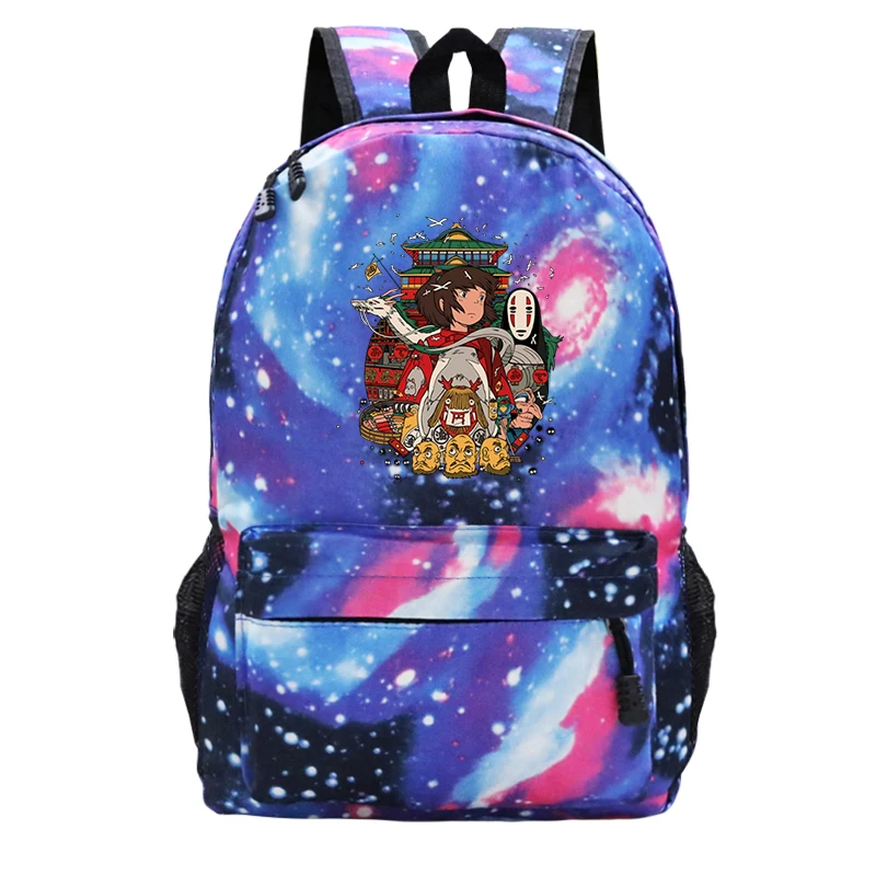 Ogino Chihiro School Backpack Spirited Away Anime School Rucksack Vintage Mochila Feminina Harajuku Plecak Damski Boys Backpacks
Ogino Chihiro School Backpack Spirited Away Anime School Rucksack Vintage Mochila Feminina Harajuku Plecak Damski Boys Backpacks