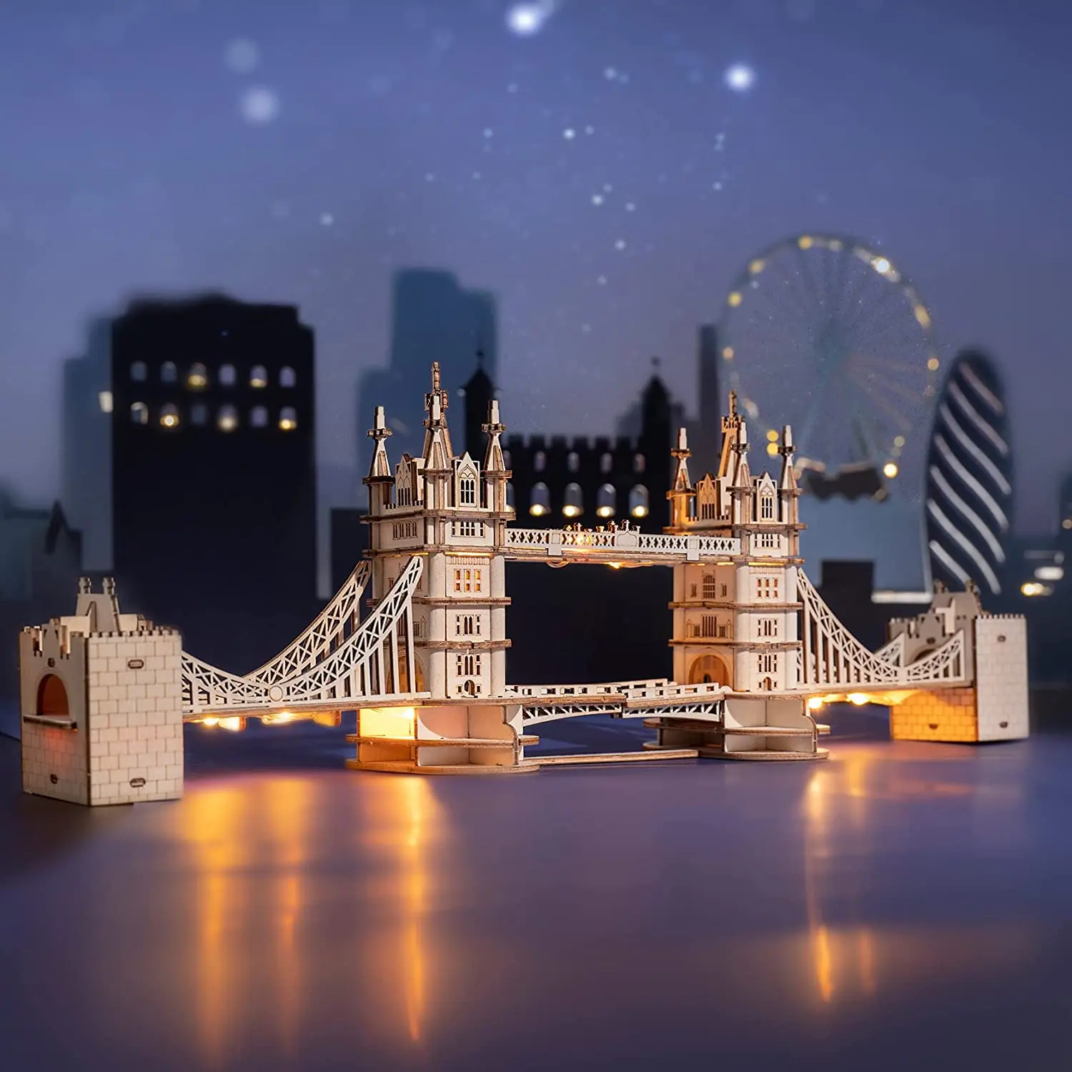Robotime Rolife DIY 3D Tower Bridge,Big Ben,Famous Building Wooden Puzzle Game Assembly Toy Gift for Children Teen Adult
Robotime Rolife DIY 3D Tower Bridge,Big Ben,Famous Building Wooden Puzzle Game Assembly Toy Gift for Children Teen Adult
