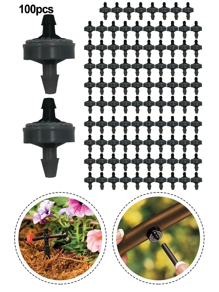 100Pcs Pressure Compensating Dripper Irrigation Greenhouse Agriculture Watering Equipment For Home Garden Tool
100Pcs Pressure Compensating Dripper Irrigation Greenhouse Agriculture Watering Equipment For Home Garden Tool