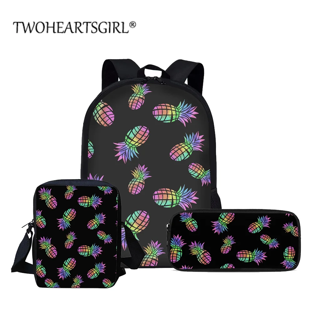 Twoheartsgirl 3Pcs/Set Kid Backpack Colorful Pineapple Design Kindergarten Bag School Bags Set for Girl Boy Children Mochila
Twoheartsgirl 3Pcs/Set Kid Backpack Colorful Pineapple Design Kindergarten Bag School Bags Set for Girl Boy Children Mochila