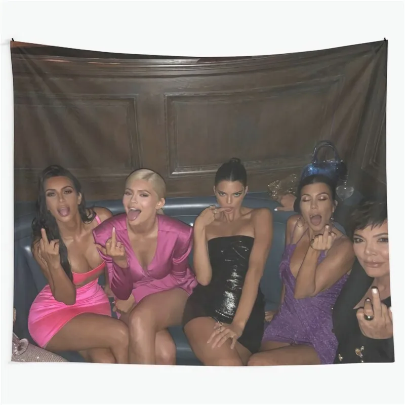 Kardashians Middle Finger Tapestry Wall Hanging Art for Bedroom Living Room Decor Party Backdrop
Kardashians Middle Finger Tapestry Wall Hanging Art for Bedroom Living Room Decor Party Backdrop