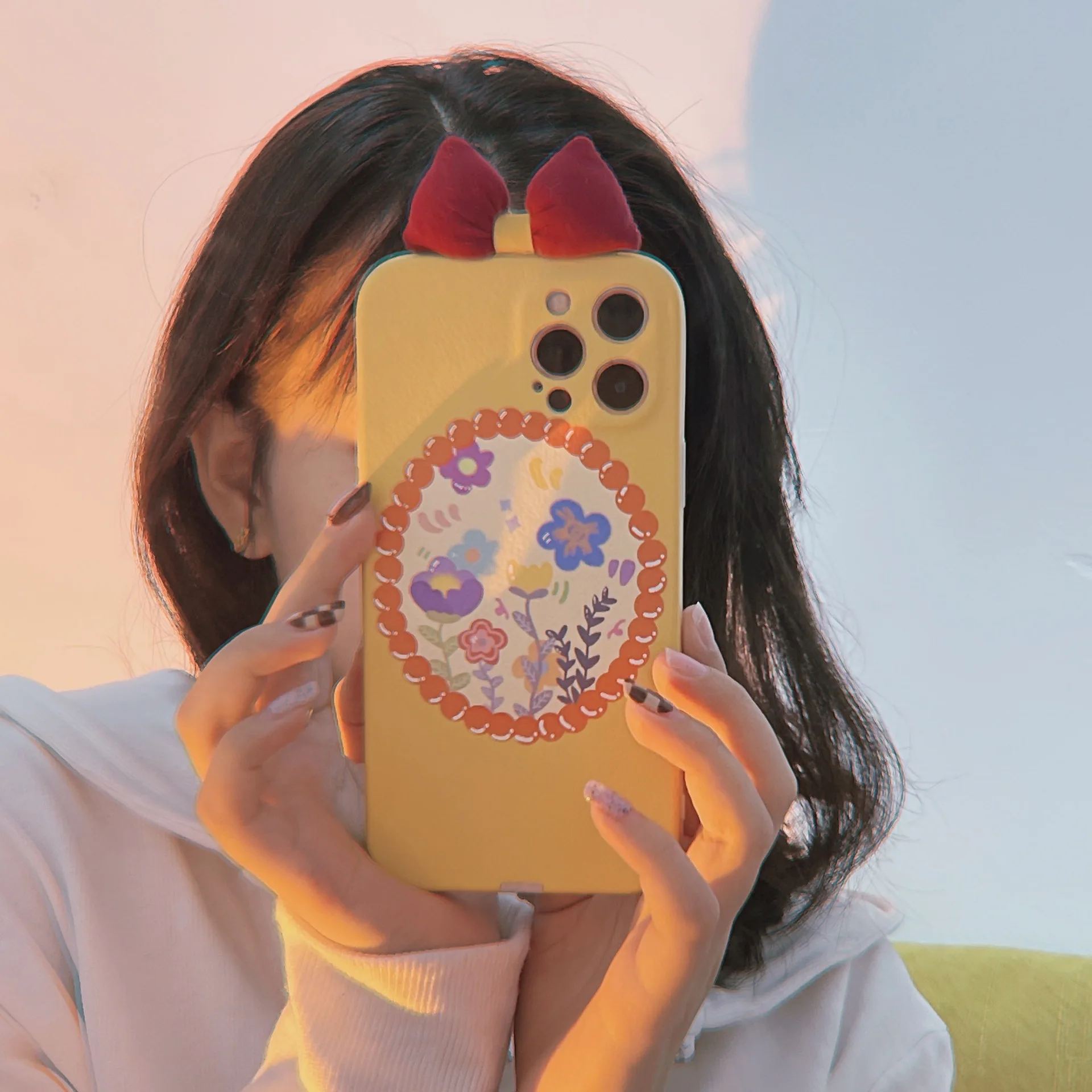 Bow Flower Anti Falling Protective Shell on For IPhone11 12 13Pro Max Mini X XR 7 8Plus SE Cover Phone Case Fall Proof Soft Case
Bow Flower Anti Falling Protective Shell on For IPhone11 12 13Pro Max Mini X XR 7 8Plus SE Cover Phone Case Fall Proof Soft Case