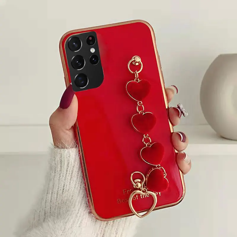 For s21 case Luxury Red Love Heart Plush Wrist Chain Case For Samsung Galaxy S22 S20 S10 S9 Plus Ultra FE Note 20 10 9 8 A32 A13
For s21 case Luxury Red Love Heart Plush Wrist Chain Case For Samsung Galaxy S22 S20 S10 S9 Plus Ultra FE Note 20 10 9 8 A32 A13