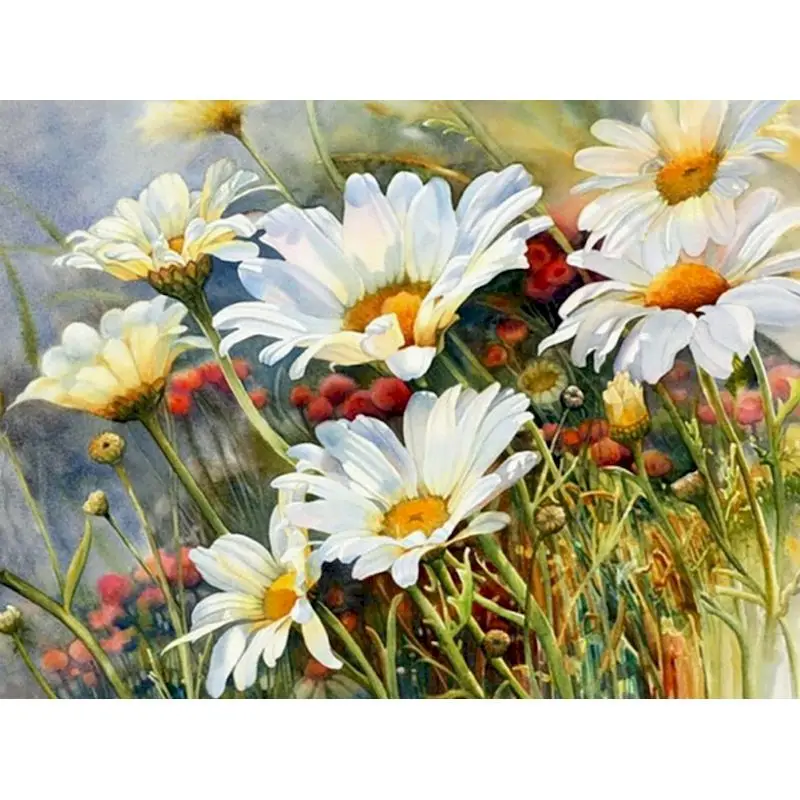 RUOPOTY Flowers 5D DIY Diamond Painting Daisy Full Diamond Embroidery Rhinestones Pictures Handicraft Handiwork Art Hobby
RUOPOTY Flowers 5D DIY Diamond Painting Daisy Full Diamond Embroidery Rhinestones Pictures Handicraft Handiwork Art Hobby