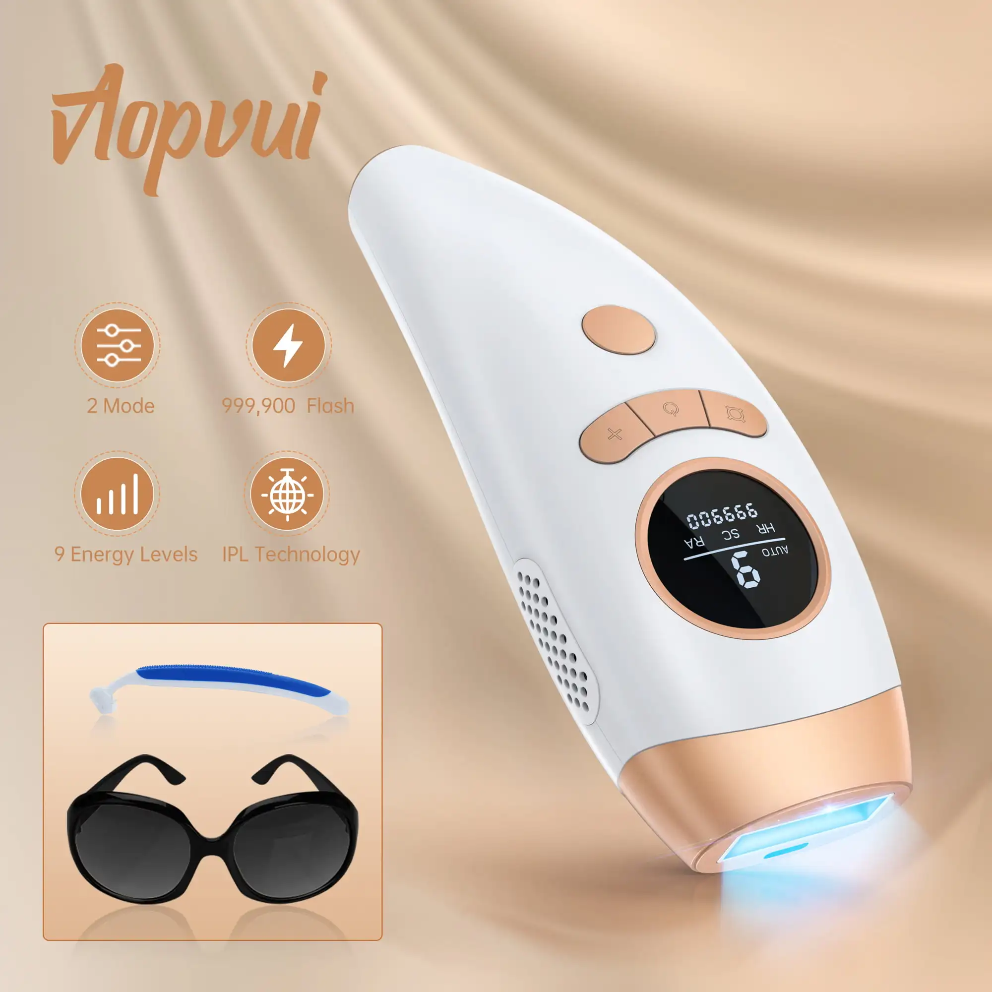 Удаление волос HUANQIUIPL, 999900 вспышек, 9 уровней, постоянное безболезненное лазерное удаление волос
Удаление волос HUANQIUIPL, 999900 вспышек, 9 уровней, постоянное безболезненное лазерное удаление волос