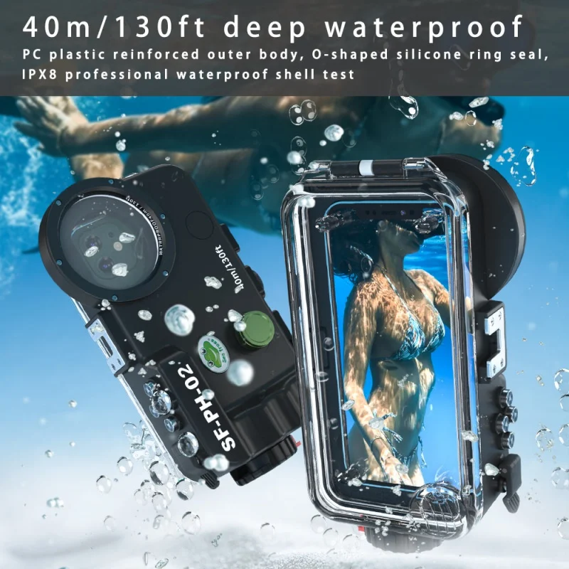 New Model Seafrogs 40Meter Waterproof Phone Case No Application For Iphone 13/13mini/13pro/13pro max
New Model Seafrogs 40Meter Waterproof Phone Case No Application For Iphone 13/13mini/13pro/13pro max