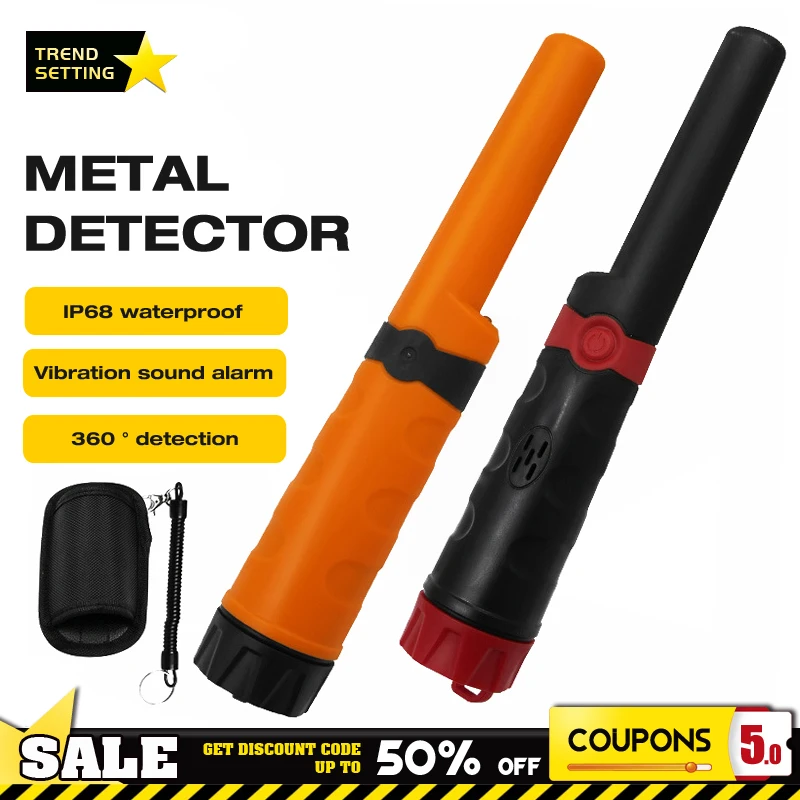 360 Degree IP68 Waterproof Professional Metal Detector Handheld Pinpointer Gold Depth Radar Underground Pointer
360 Degree IP68 Waterproof Professional Metal Detector Handheld Pinpointer Gold Depth Radar Underground Pointer