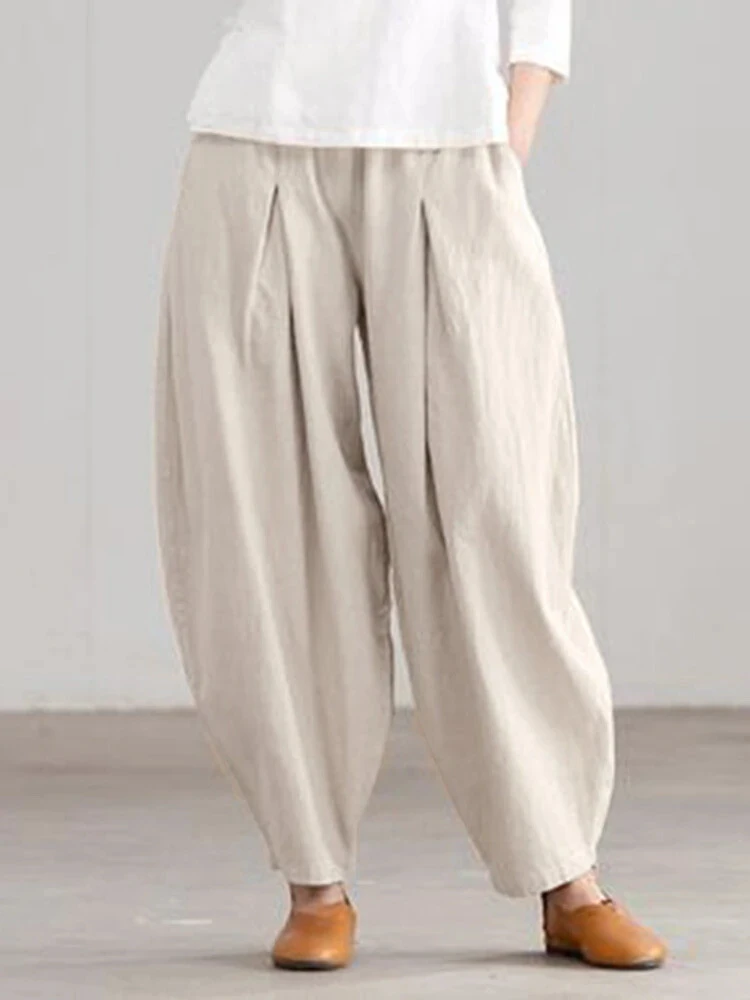 Oversize Pants Pants Linen Pants Cotton Trousers Elastic Harem Vintage 2022 Leg Women Simple Casual For Wide Waist Bloomers
Oversize Pants Pants Linen Pants Cotton Trousers Elastic Harem Vintage 2022 Leg Women Simple Casual For Wide Waist Bloomers