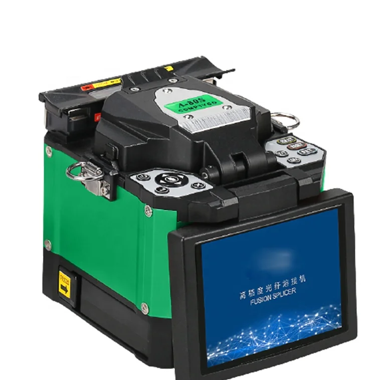Full Automatic COMPTYCO A-80S FTTH Fiber Optic Welding Splicing Machine Optical Fiber Fusion Splicer
Full Automatic COMPTYCO A-80S FTTH Fiber Optic Welding Splicing Machine Optical Fiber Fusion Splicer