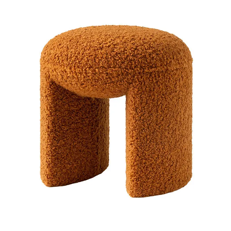 Designer Cute Soft Ottoman Pouf Simple Shoe Unique Dressing Stool Small Round Makeup Pouf Footrest Cashmere Home Furniture
Designer Cute Soft Ottoman Pouf Simple Shoe Unique Dressing Stool Small Round Makeup Pouf Footrest Cashmere Home Furniture