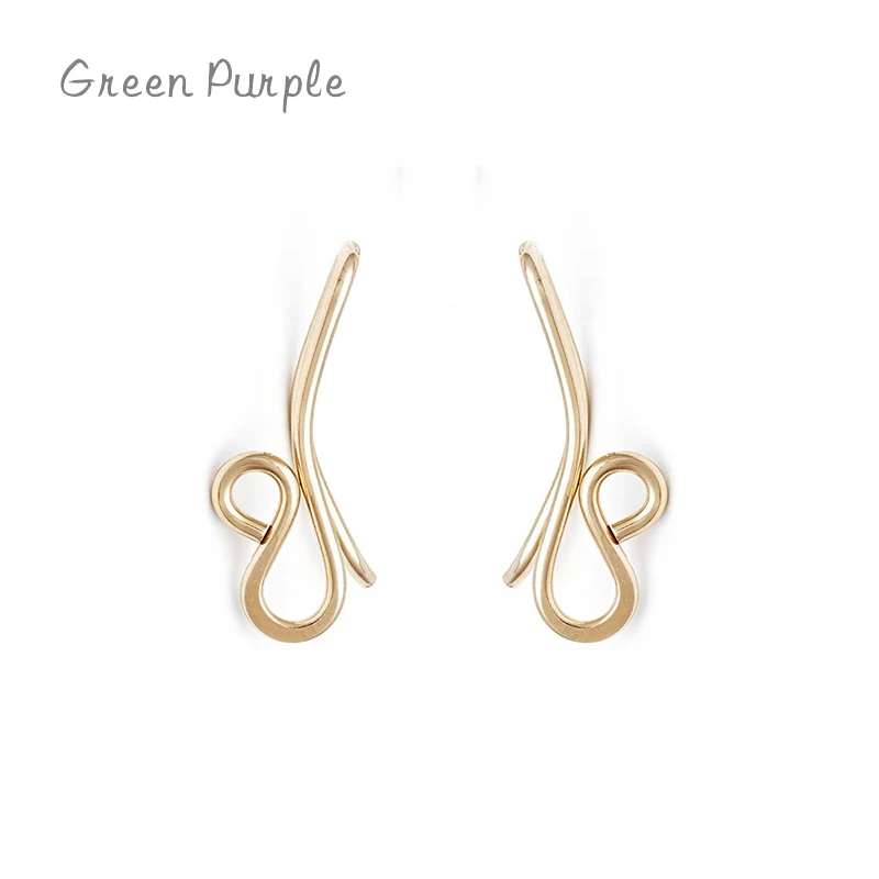 Real Gold Filled Ear Clip Infinity Symbol Earrings Charm Handmade Jewelry Ear Cuff Brincos Oorbellen Boho Earrings For Women
Real Gold Filled Ear Clip Infinity Symbol Earrings Charm Handmade Jewelry Ear Cuff Brincos Oorbellen Boho Earrings For Women
