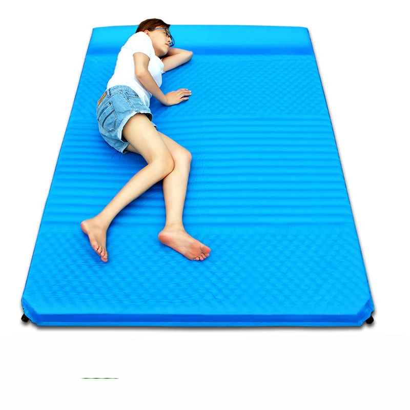 Thickness 5cm Groove Wave Mattress Automatic Inflatable Cushion Outdoor Camping Moisture Proof Mat Large Space for 2persons
Thickness 5cm Groove Wave Mattress Automatic Inflatable Cushion Outdoor Camping Moisture Proof Mat Large Space for 2persons