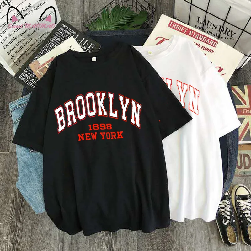 Летние женские футболки в стиле Харадзюку, Повседневная футболка с принтом зоны США, женская футболка, футболка с коротким рукавом, женская ... 
Летние женские футболки в стиле Харадзюку, Повседневная футболка с принтом зоны США, женская футболка, футболка с коротким рукавом, женская ...