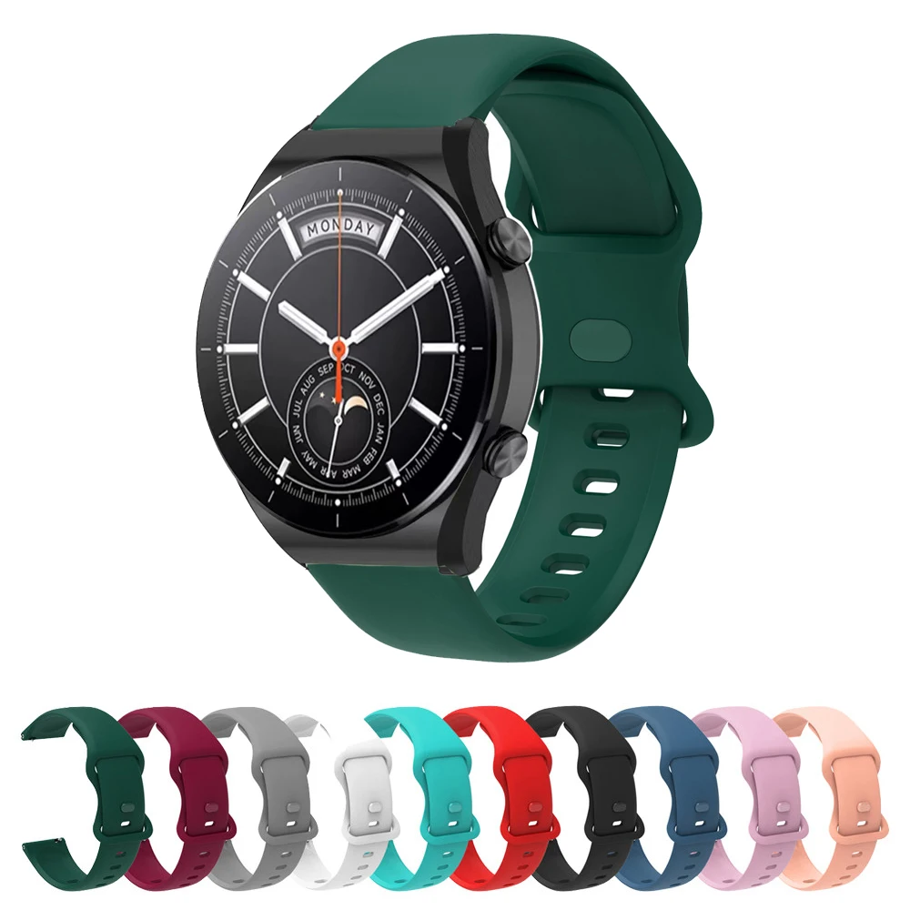 Ремешок силиконовый для Xiaomi Watch S1, Модный сменный спортивный браслет для Xiaomi Mi Watch Color/Realme Watch 2, 22 мм
Ремешок силиконовый для Xiaomi Watch S1, Модный сменный спортивный браслет для Xiaomi Mi Watch Color/Realme Watch 2, 22 мм