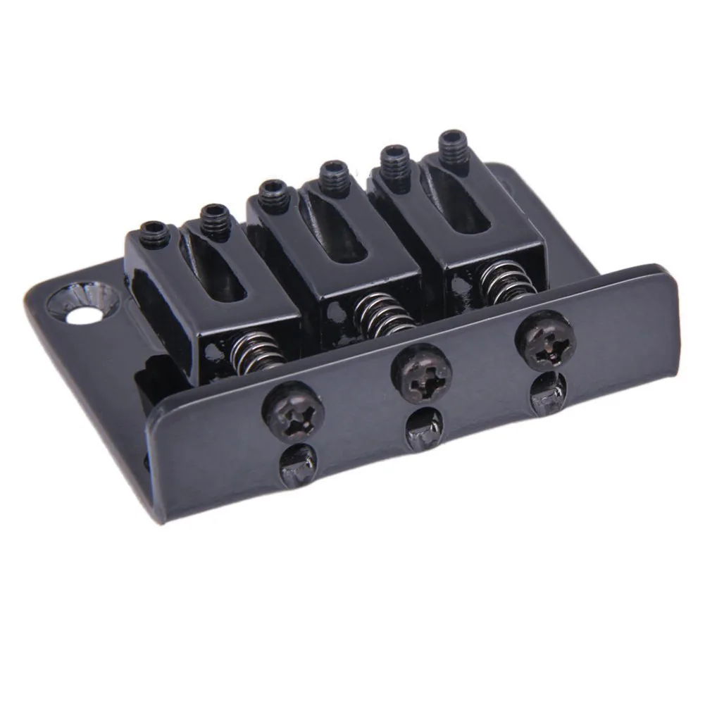 Professional 3String Electric Guitar Bridge For Cigars Box With Srews And Wrench Guitars Parts Wrench Adjustable Saddle
Professional 3String Electric Guitar Bridge For Cigars Box With Srews And Wrench Guitars Parts Wrench Adjustable Saddle