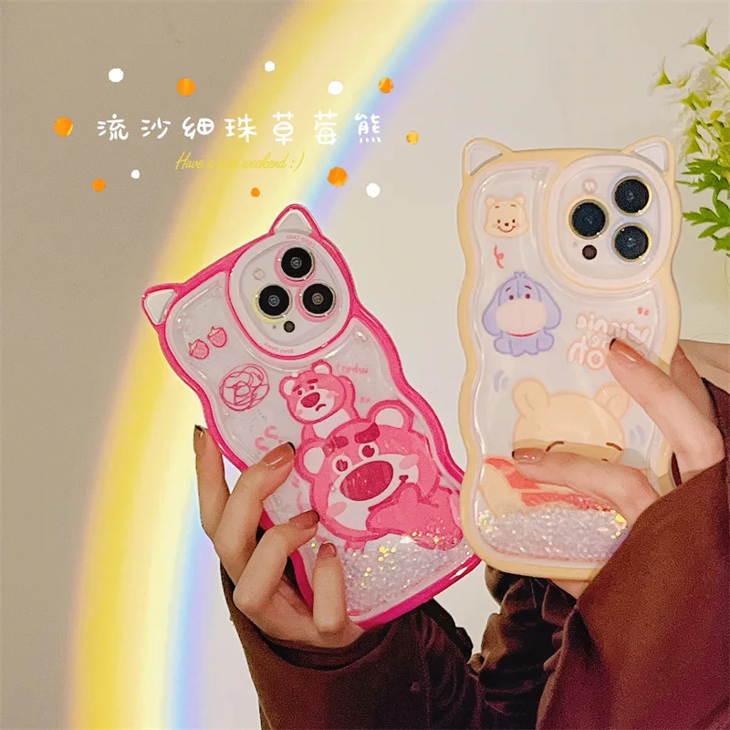 Quicksand Creative Cartoon Cute Bear Phone Case Cover for IPhone 11 12 13 14 Pro X XR XS Max Shockproof Case for IPhone 14 Cases
Quicksand Creative Cartoon Cute Bear Phone Case Cover for IPhone 11 12 13 14 Pro X XR XS Max Shockproof Case for IPhone 14 Cases