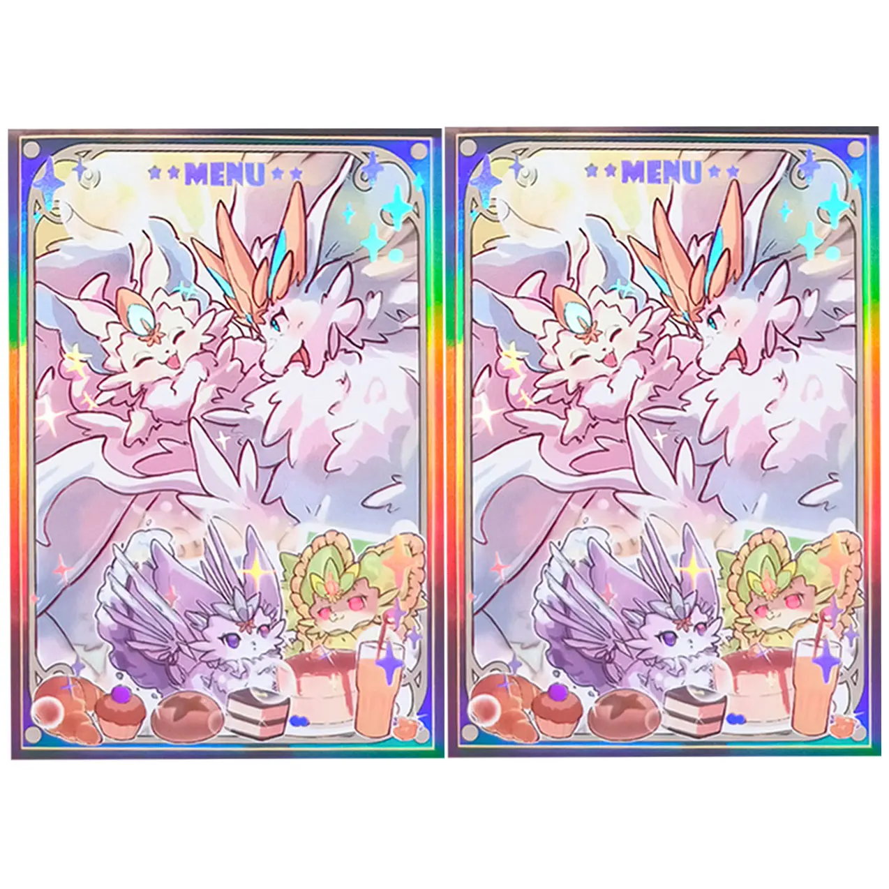 63x90mm 50PCS/LOT Laser Anime Card Sleeves Trading Cards Illustration Convenient Protector for Card Cover for YUGIOH Board Games
63x90mm 50PCS/LOT Laser Anime Card Sleeves Trading Cards Illustration Convenient Protector for Card Cover for YUGIOH Board Games